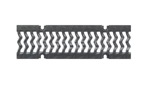 Решетка чугунная щелевая SteePro DN100, кл. C250