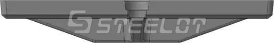 Решетка чугунная SteeStart 750x400