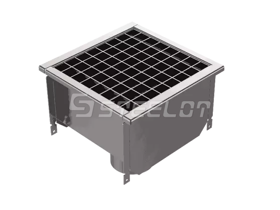 Трап квадратный Steelot ТКВ-300.ВВ.110
