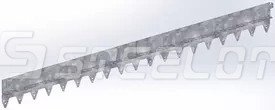 Разделитель-бордюр T-образный 1200-130-21,6-1,5