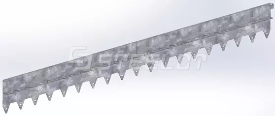 Разделитель-бордюр T-образный 1200-155-21,6-2