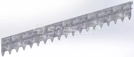 Разделитель-бордюр T-образный 1200-170-21,6-2