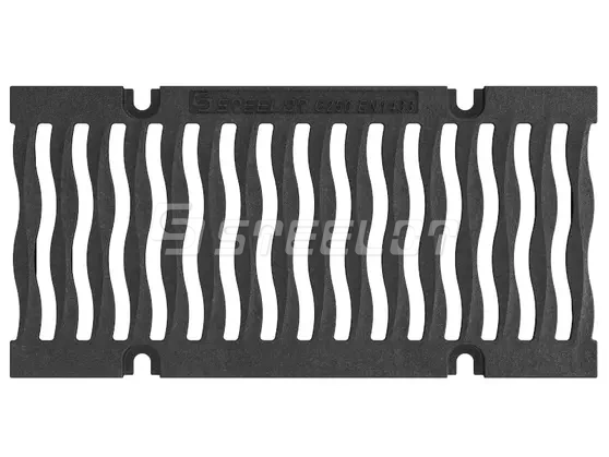 Решетка чугунная волна SteePro M DN200, кл. C250