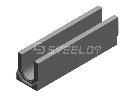 Лоток водоотводный бетонный SteePlus M DN150 H280