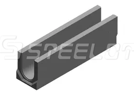 Лоток водоотводный бетонный SteePlus M DN150 H290
