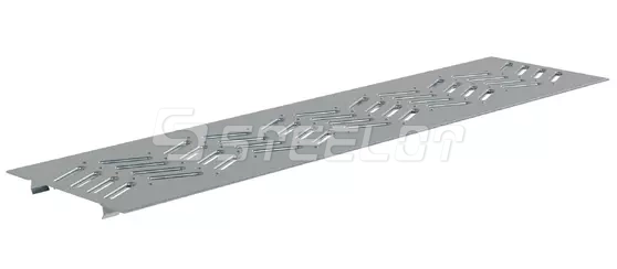 Решетка оцинкованная щелевая SteePlus DN150, кл. А15