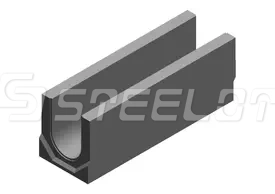 Лоток водоотводный бетонный SteePlus M DN200 H330