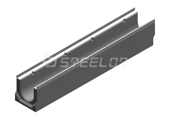 Лоток водоотводный бетонный SteePro DN110 H180, кл. E600