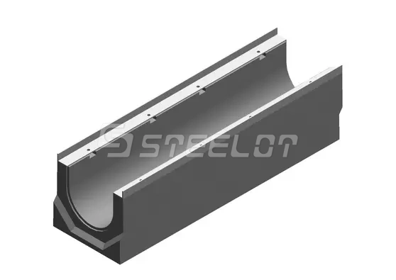 Бетонные водоотводные лотки SteePro DN200 каскад