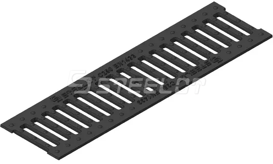 Решетка чугунная щелевая SteeStart DN100, кл. С250