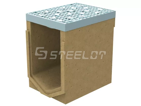 Моноблок полимербетонный ревизионный SteeBlock DN300 H410, кл. F900