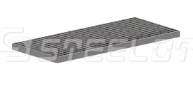 Решетка ячеистая SteeProm DN400