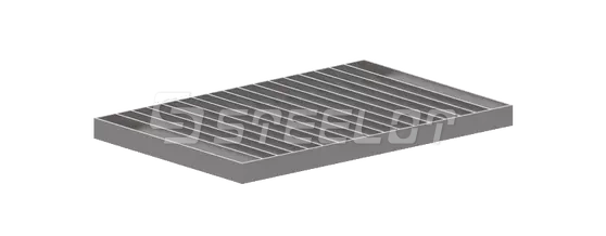 Решетка щелевая SteeProm DN300