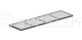Решетка перфорированная щелевая SteeProm DN250