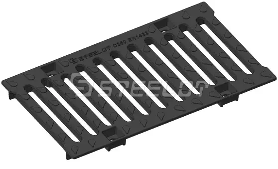 Решетка чугунная щелевая SteePro DN200, кл. С250