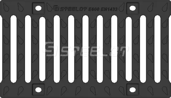 Решетка чугунная щелевая SteePro DN200, кл. E600
