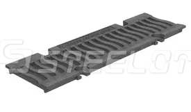 Решетка чугунная щелевая SteePro DN100, кл. E600